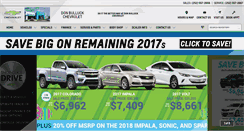 Desktop Screenshot of bulluckchevrolet.com